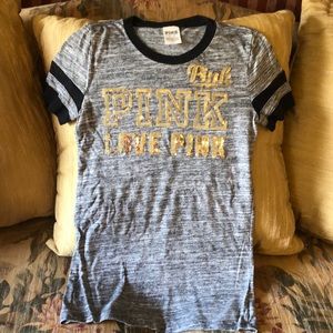 Pink Victoria’s Secret top